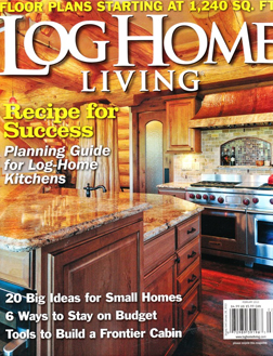 Log Home Living - Second Times's The Charm