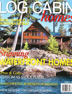 Log Cabin Homes - At the Water's Edge