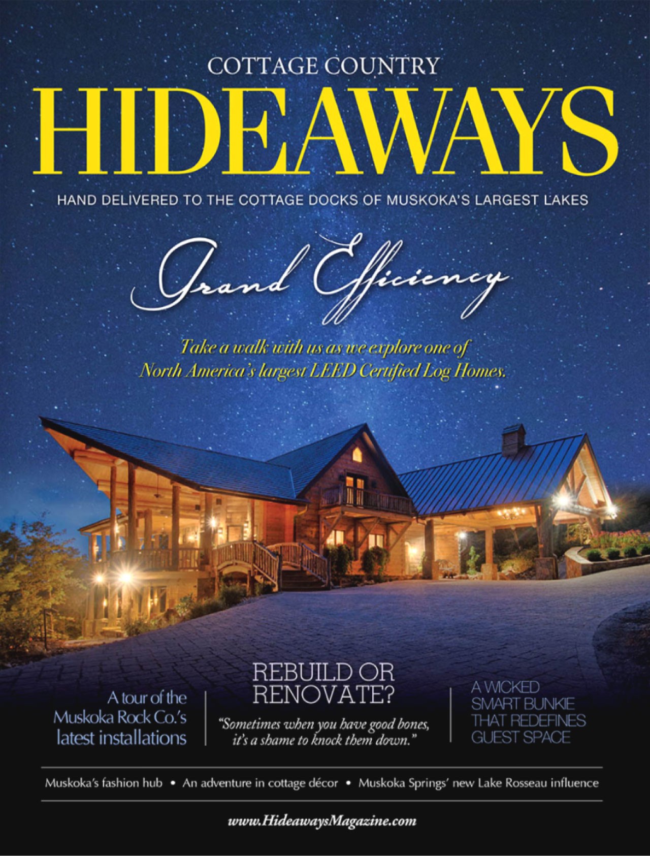 Hideaways Muskoka 2016