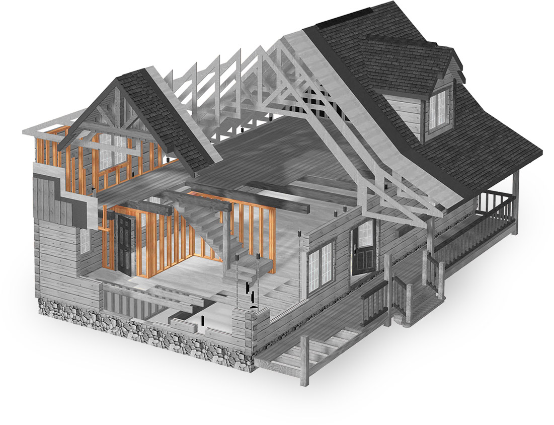 Interior Studwall Framing package