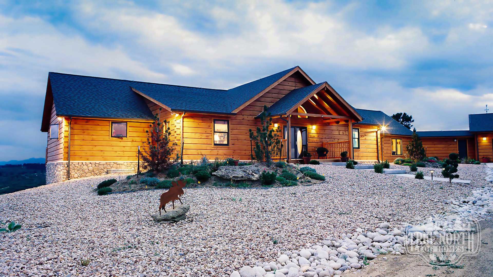 The Castlerock Residence front view