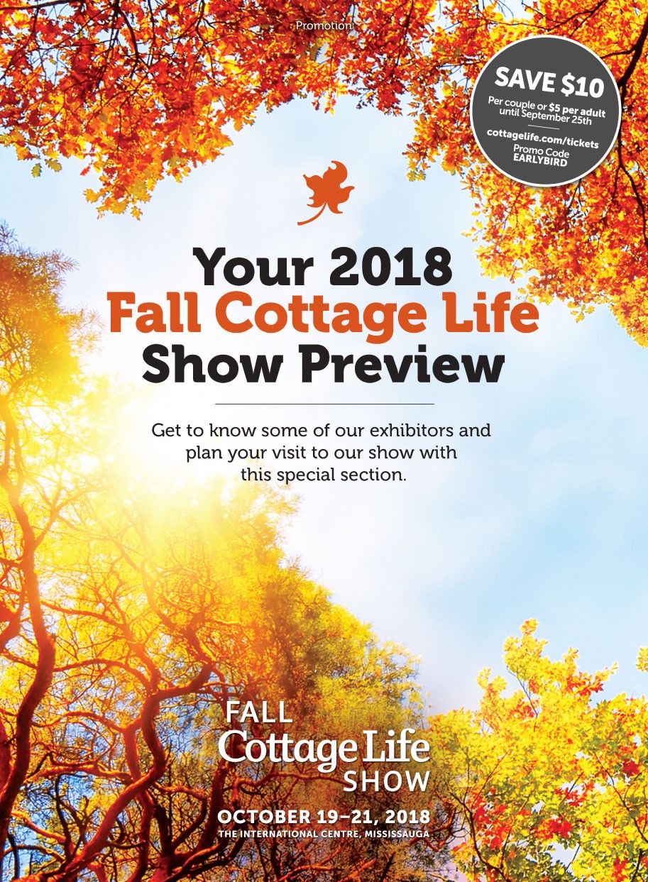 Fall Cottage Life Show Preview - 2018 Feature