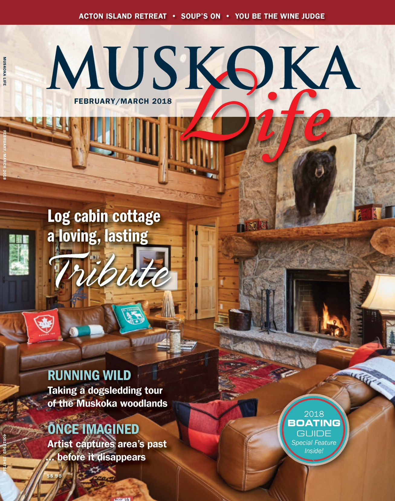 Muskoka Life March 2018 cover