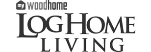 Log home living logo