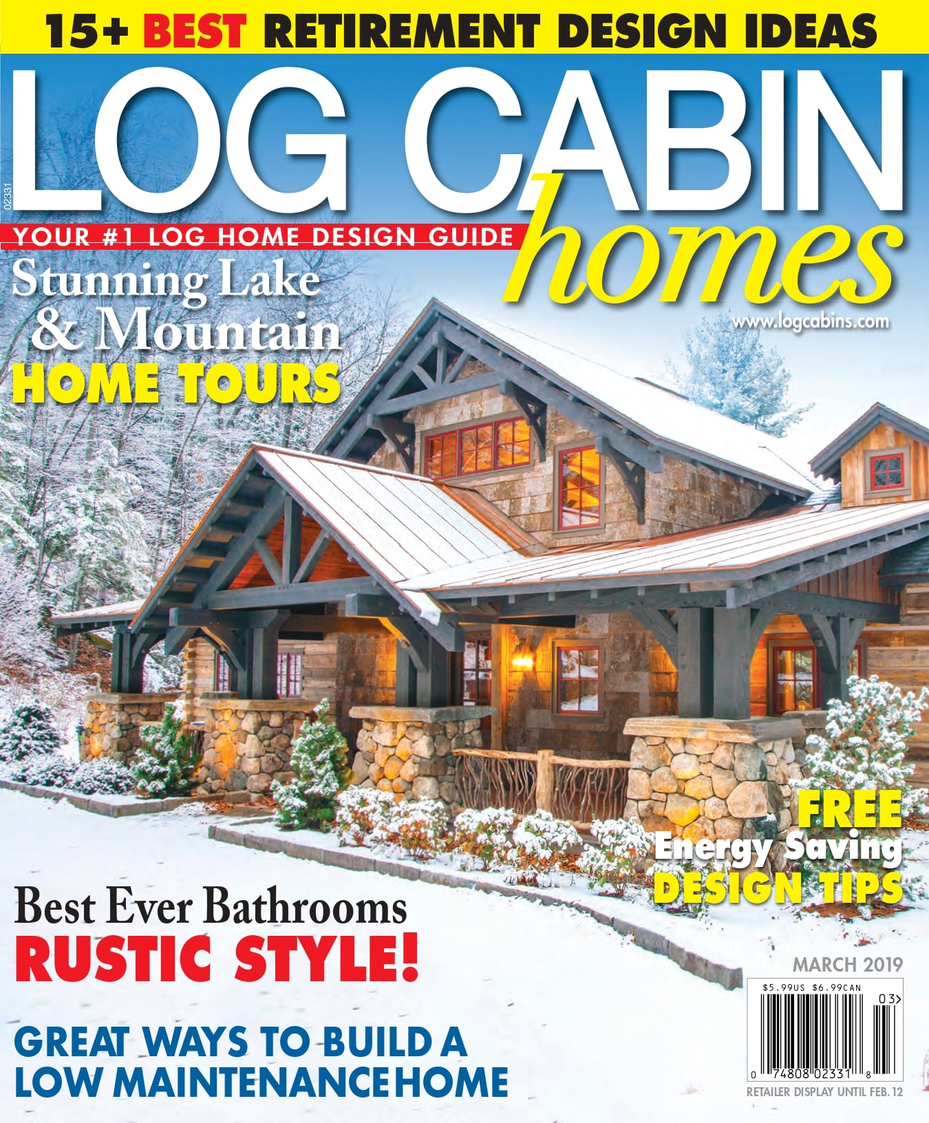 Log Cabin Homes - Stunning Lake & Mountain Home Tours